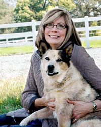 elizabeth fulton with dog